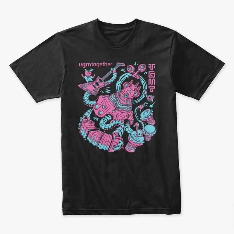 VGMT 2022 Illustration Tee (Pink/Blue)