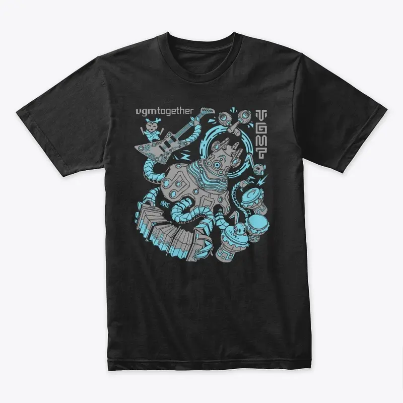 VGMT 2022 Illustration Tee (Gray/Blue)